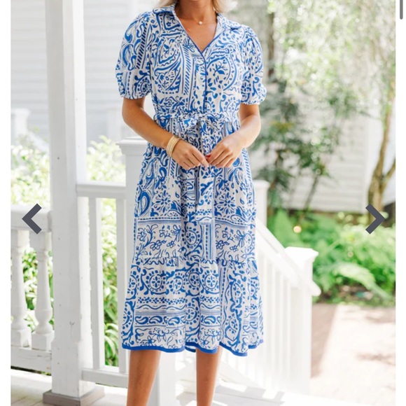 Umgee Paisley Print Midi Sundress - Picture 7 of 11